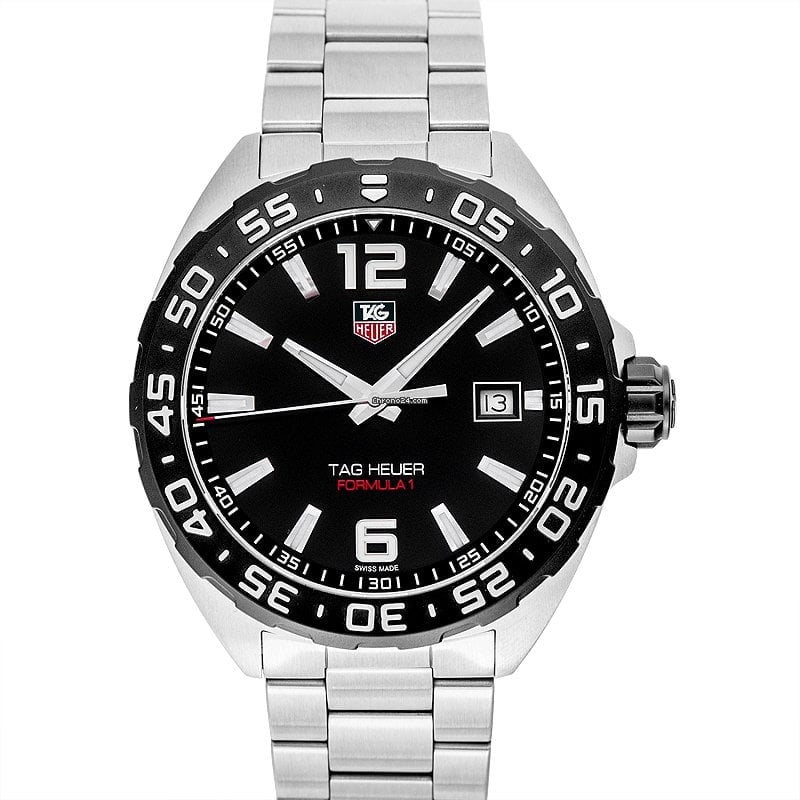 TAG Heuer Formula 1 Quartz: TAG Heuer Formula 1 Quartz Brand: TAG Heuer Model: Formula 1 Quartz Dealer product code: 2946A Movement: Quartz Case material: Steel Bracelet material: Steel Condition: New(Unworn without any signs of