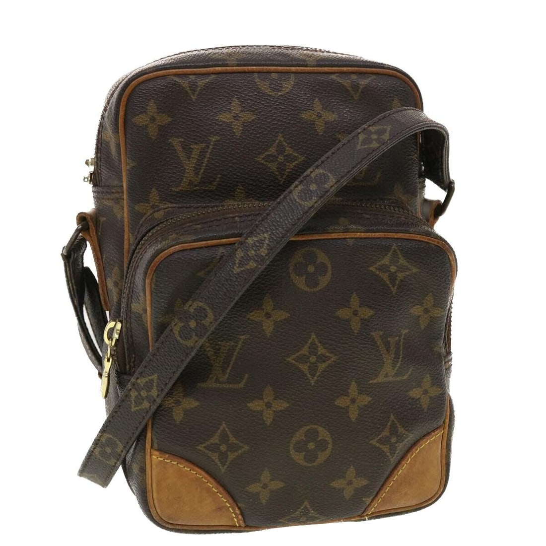 LOUIS VUITTON Monogram Amazon Shoulder Bag M45236 LV: LOUIS VUITTON Monogram Amazon Shoulder Bag M45236 LV Style: Shoulder Bag Material: Monogram Canvas Exterior Color: Monogram Bag Height: 8.3inch(Approx) / 21cm(Approx) Bag Depth: 3.1inch(Approx) / 8cm(