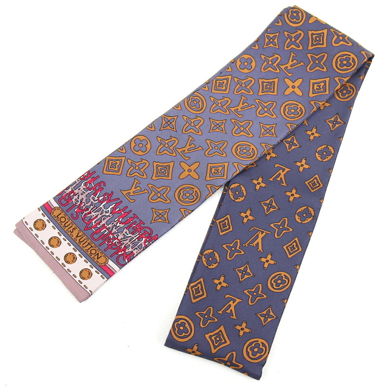 Louis Vuitton Scarf Muffler Bandeau M75552 Gray 100% Silk Ribbon Gradation Women's LOUIS VUITTON: Louis Vuitton Scarf Muffler Bandeau M75552 Gray 100% Silk Ribbon Gradation Women's LOUIS VUITTON Brand: Louis Vuitton Model: M75552 Type: Scarf Gender: Women Color: Gray Material: Silk100% Silk: 100% 