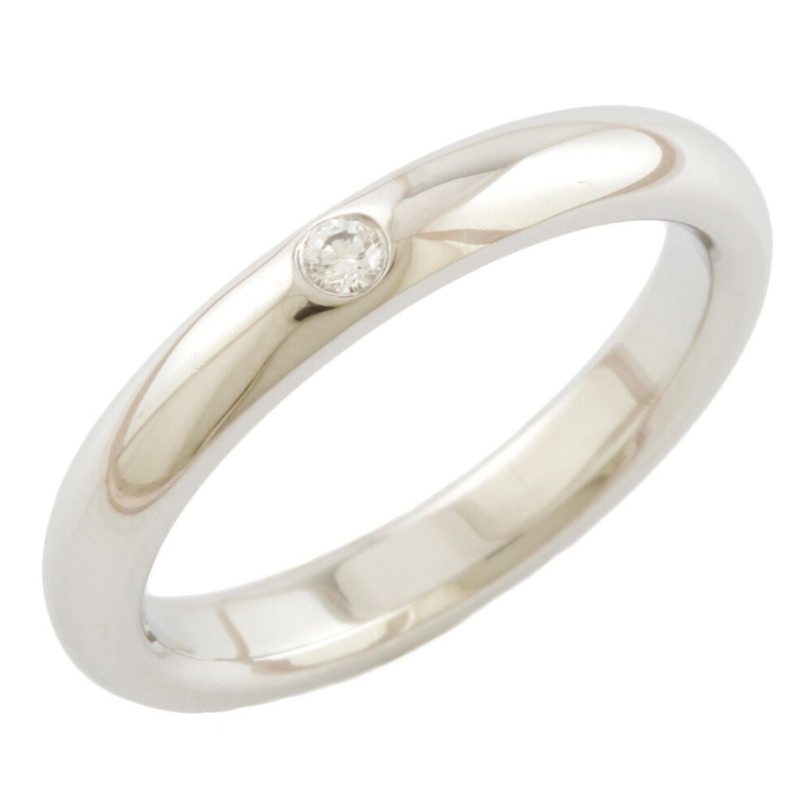 TIFFANY & Co. Tiffany Pt950 Ring No. 6.5 Band Diamond Silver Ladies Platinum: TIFFANY & Co. Tiffany Pt950 Ring No. 6.5 Band Diamond Silver Ladies Platinum Brand: Tiffany Number in Pack: 1 Type: Band ring Style: Casual Gender: Women Color: Silver Material: Platinum 950 Stone: Di
