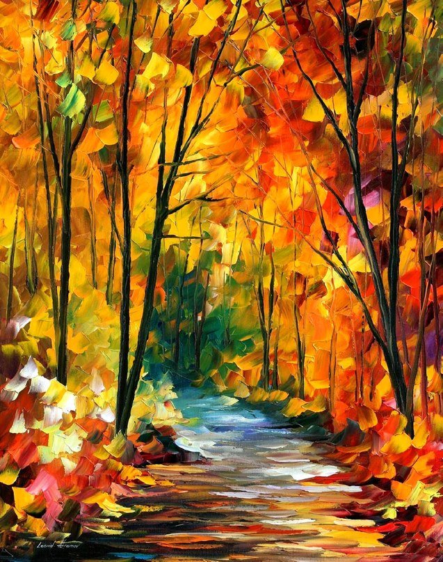 Hidden Emotions - Limited Edition 1/25 by Leonid Afremov: Hidden Emotions - Limited Edition 1/25 by Leonid AfremovThis is a limited edition giclee hand-painted by Leonid Afremov. This is the first giclee of a small edition of 25 paintings. The rest of the ed