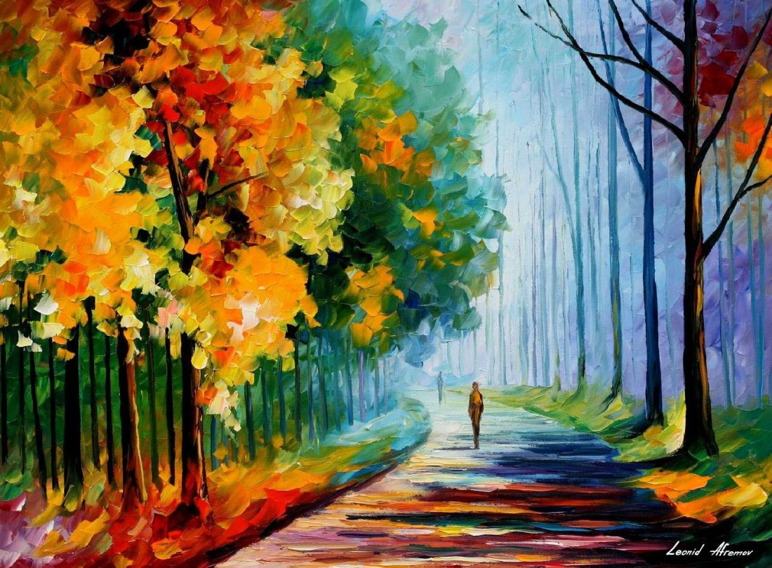 Lights And Shadows Of Life - Limited Edition 1/25 by Leonid Afremov: Lights And Shadows Of Life - Limited Edition 1/25 by Leonid AfremovThis is a limited edition giclee hand-painted by Leonid Afremov. This is the first giclee of a small edition of 25 paintings. The res