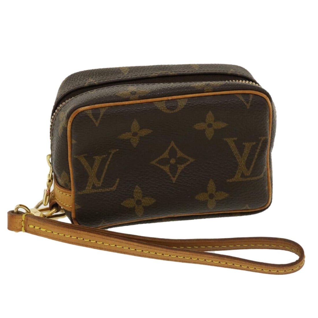 LOUIS VUITTON Monogram Trousse Wapity Pouch M58030 LV: LOUIS VUITTON Monogram Trousse Wapity Pouch M58030 LV Style: Pouch Material: Monogram Canvas Exterior Color: Monogram Bag Height: 3.1inch(Approx) / 8cm(Approx) Bag Depth: 2.0inch(Approx) / 5cm(Approx)
