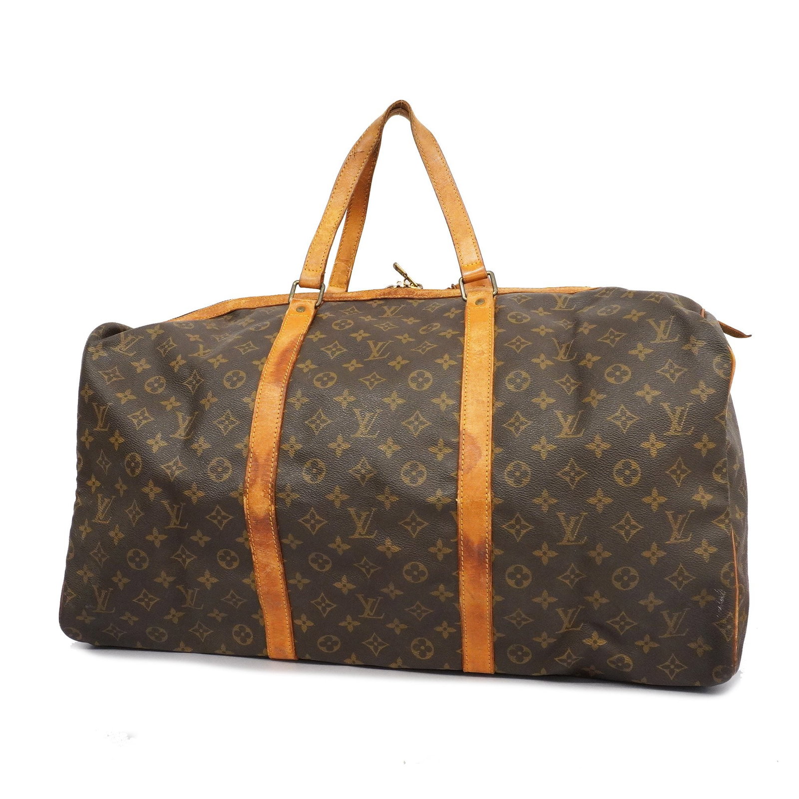 Louis Vuitton Monogram Sax Pool 55 M41622 Women's Boston Bag Handbag: Louis Vuitton Monogram Sax Pool 55 M41622 Women's Boston Bag Handbag Brand: Louis Vuitton Line: Monogram Model: Sax pool 55 M41622 Type: Boston bag Handbag Hardware Color: Gold Closure: Zipper Gender:
