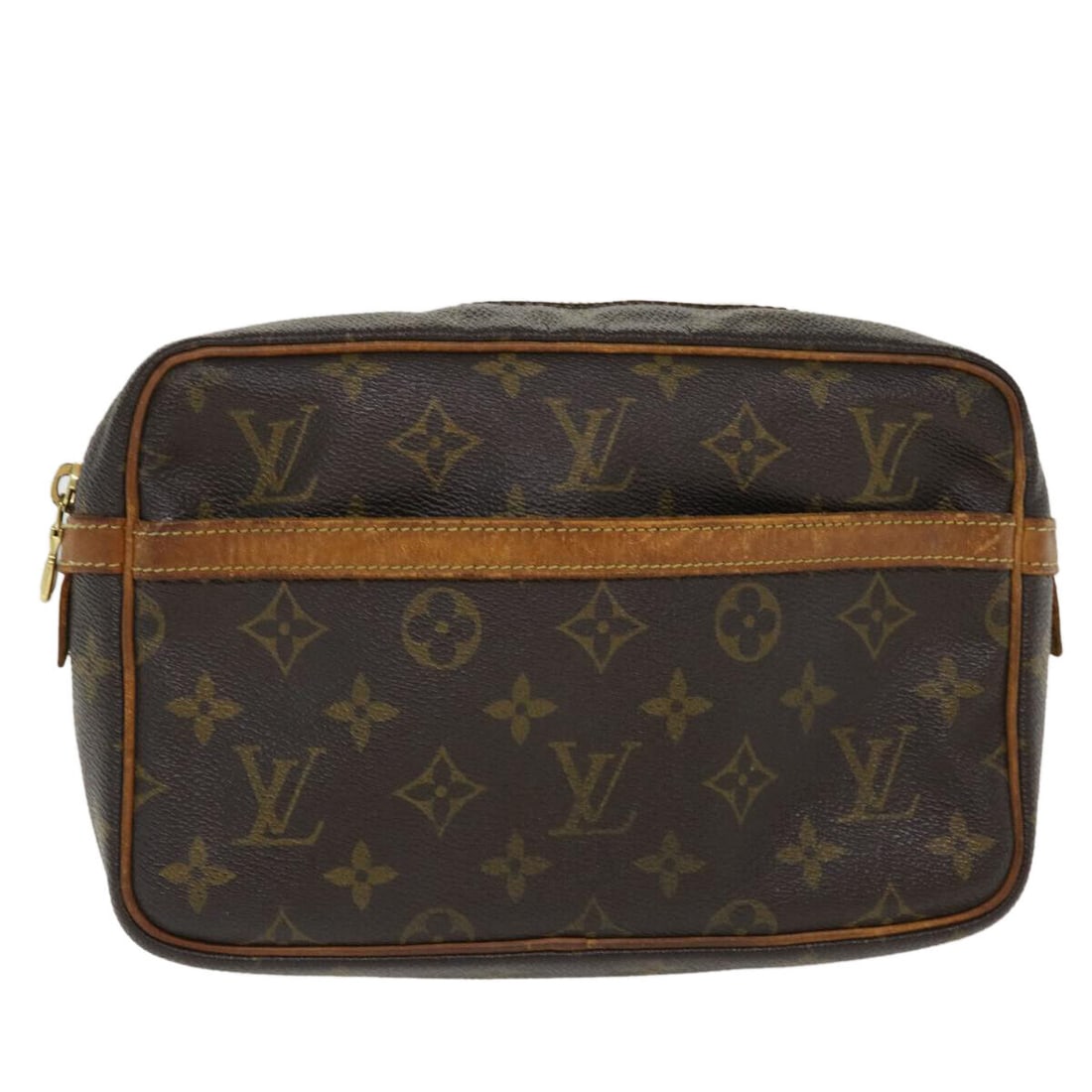LOUIS VUITTON Monogram Compiegne 23 Clutch Bag M51847 LV: LOUIS VUITTON Monogram Compiegne 23 Clutch Bag M51847 LV Style: Clutch Bag Material: Monogram Canvas Exterior Color: Monogram Bag Height: 5.9inch(Approx) / 15cm(Approx) Bag Depth: 2.4inch(Approx) / 6c