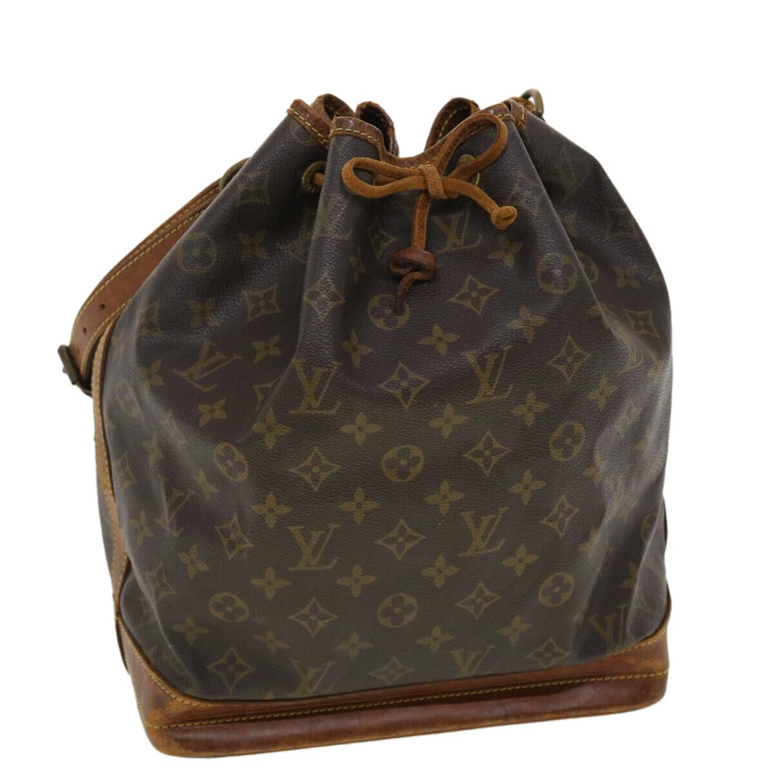 LOUIS VUITTON Monogram Noe Shoulder Bag M42224 LV: LOUIS VUITTON Monogram Noe Shoulder Bag M42224 LV Style: Shoulder Bag Material: Monogram Canvas Exterior Color: Monogram Bag Height: 13.4inch(Approx) / 34cm(Approx) Bag Depth: 7.5inch(Approx) / 19cm(A