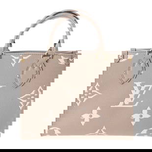 LOUIS VUITTON Louis Vuitton Monogram Implant On The Go PM Tourtrail M45779 Women's Leather Bag: LOUIS VUITTON Louis Vuitton Monogram Implant On The Go PM Tourtrail M45779 Women's Leather Bag Brand: Louis Vuitton Model: M45779 Type: Handbag Shoulder bag Material: Leather Leather: Color: Tourterel