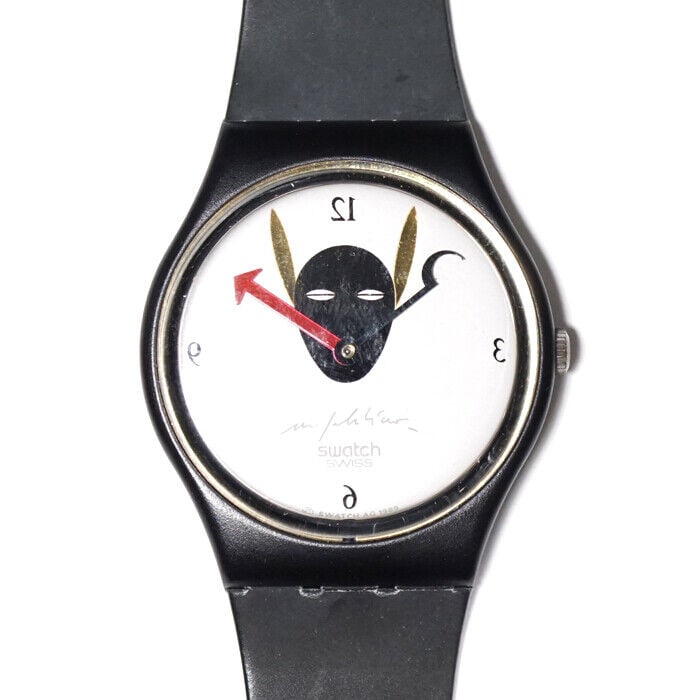 SWATCH OIGOL ORO GZ113 Mimmo Paladino GENTLEMENS MEN DEAD STOCK: SWATCH OIGOL ORO GZ113 Mimmo Paladino GENTLEMENS MEN DEAD STOCK Type: wristwatch Brand name SWATCH (Swatch) Model OIGOL ORO GZ113 Mimmo Paladino GENTLEMENS' (Oigol Oro Mimmo Paladino Men's) movement q