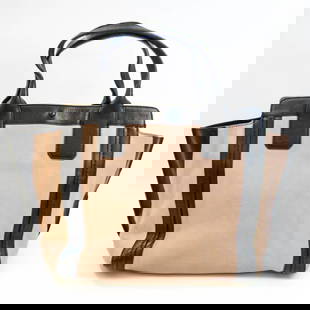 Chloe Alison 02 14 50 65 Women's Leather Handbag Tote Bag Beige Black: Chloe Alison 02 14 50 65 Women's Leather Handbag Tote Bag Beige Black Brand: Chloe Line: Alison Model: 02 14 50 65 Country of Origin: Hungary Type: Handbag Tote bag Material: Leather Leather: Color: B