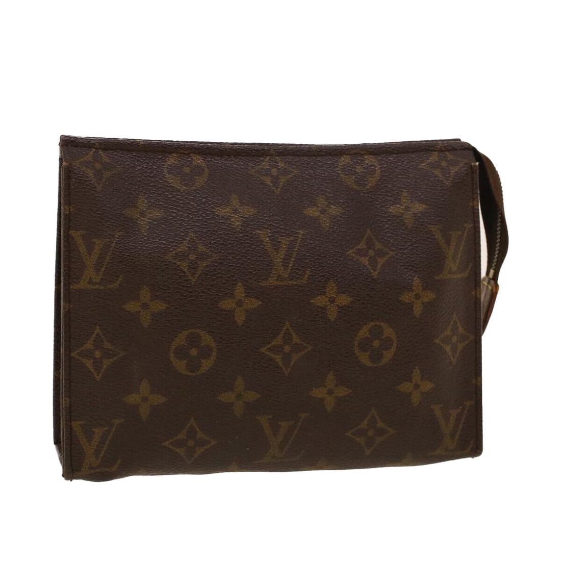 LOUIS VUITTON Monogram Poche Toilette 19 Pouch M47544 LV: LOUIS VUITTON Monogram Poche Toilette 19 Pouch M47544 LV Style: Pouch Material: Monogram Canvas Exterior Color: Monogram Bag Height: 5.9inch(Approx) / 15cm(Approx) Bag Depth: 2.0inch(Approx) / 5cm(App
