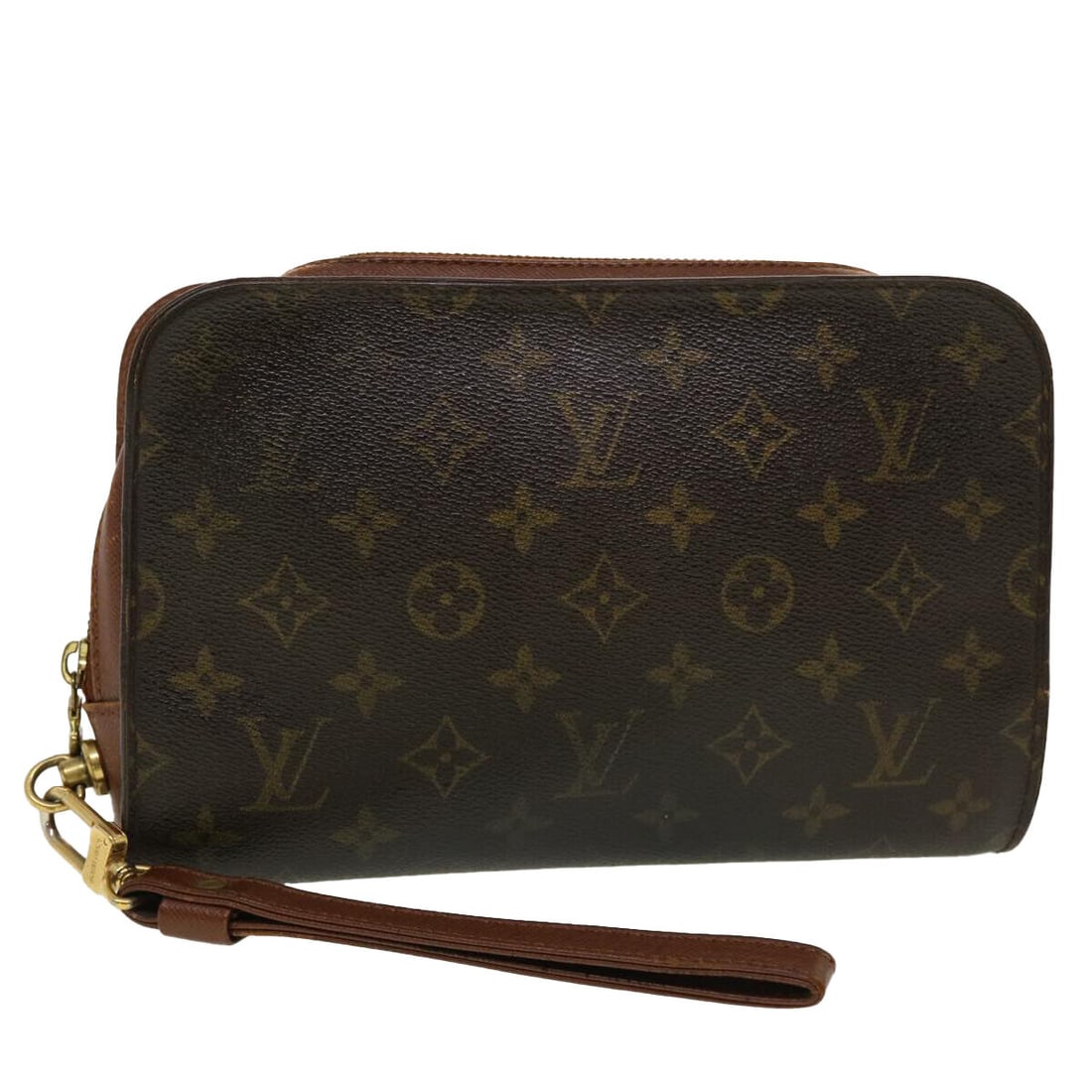 LOUIS VUITTON Monogram Orsay Clutch Bag M51790 LV: LOUIS VUITTON Monogram Orsay Clutch Bag M51790 LV Style: Clutch Bag Material: Monogram Canvas Exterior Color: Monogram Bag Height: 6.3inch(Approx) / 16cm(Approx) Bag Depth: 2.0inch(Approx) / 5cm(Appro