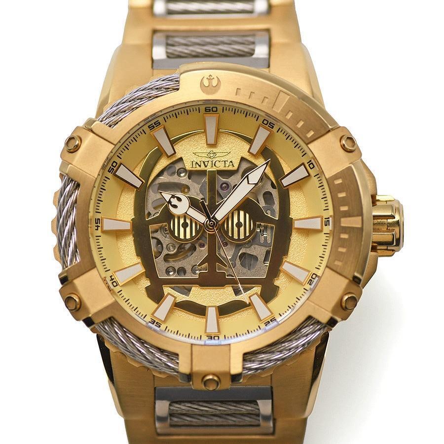 Invicta Star Wars C-3PO World Limited 1977 26205 Automatic Mens Watch: Invicta Star Wars C-3PO World Limited 1977 26205 Automatic Mens Watch Type: Wristwatch Description of Item Product name: INVICTA Star Wars C-3PO Limited Edition Model number: 26205 Material: stainless