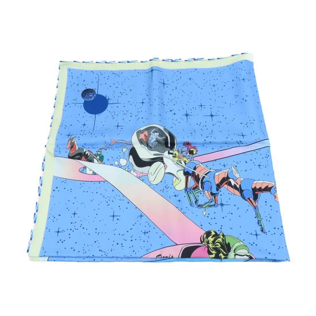 Hermes Scarf 90x90 Scarves Silk Light Blue Multicolor: Hermes Scarf 90x90 Scarves Silk Light Blue Multicolor Style: scarf Material: silk Color: Blue Size Type: Regular Type: scarf Frame Color: Blue AB: Very Good The BIDHAUS Guarantee: All items in this au