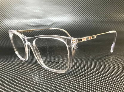 BURBERRY BE2343 3024 Transparent 51 mm Square Mens Eyeglasses: BURBERRY BE2343 3024 Transparent 51 mm Square Mens Eyeglasses Style: Square Type: Eyeglasses Frame Color: Beige New The BIDHAUS Guarantee: All items in this auction are guaranteed to be 100% authentic