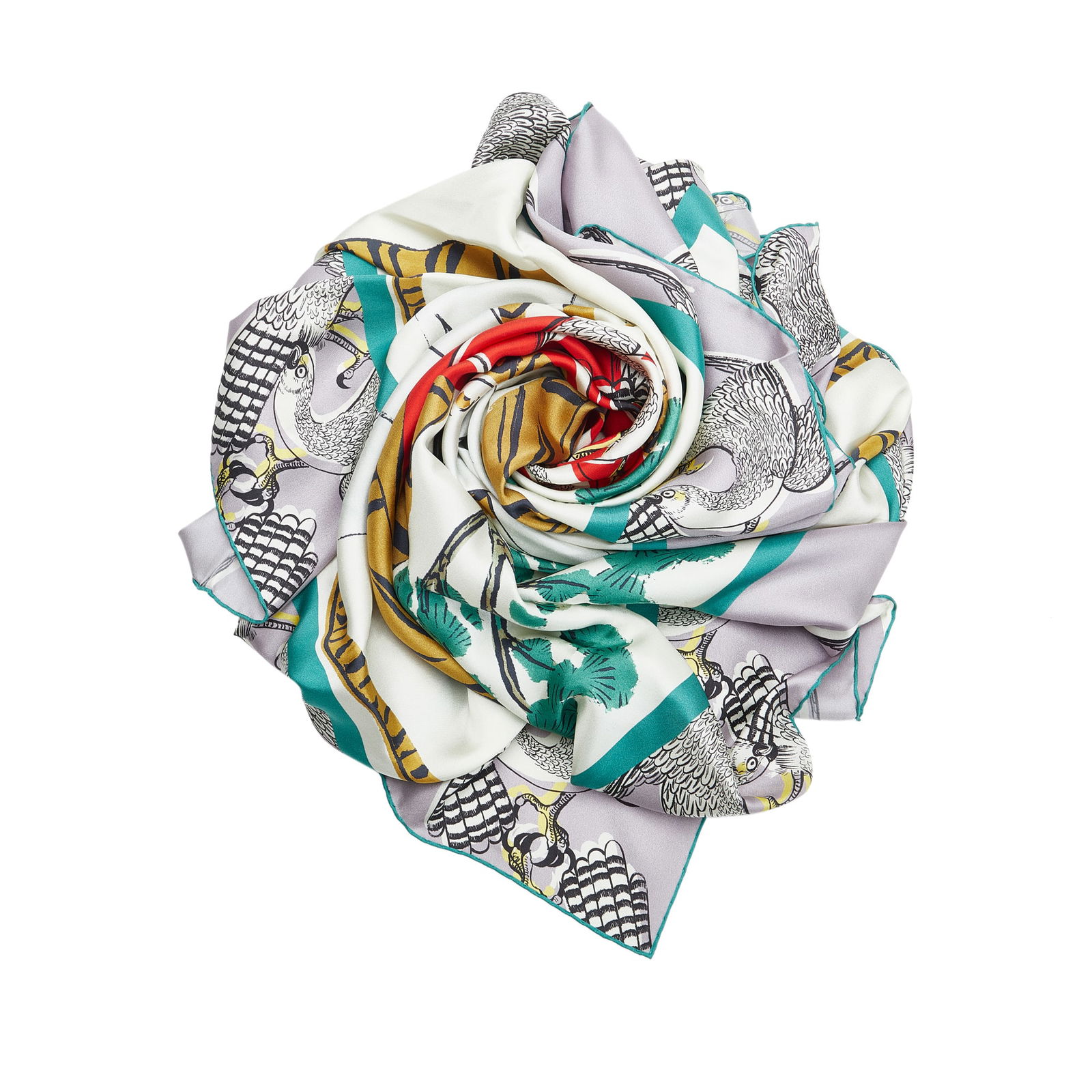 Gucci Printed Silk Scarf: Gucci Printed Silk Scarf This scarf features a print on 100% silk. Brand: Gucci Model: Printed Silk Scarf Origin: Italy Category: Accessories Color: Multi Style: Material: Fabric Condition: B+ Length