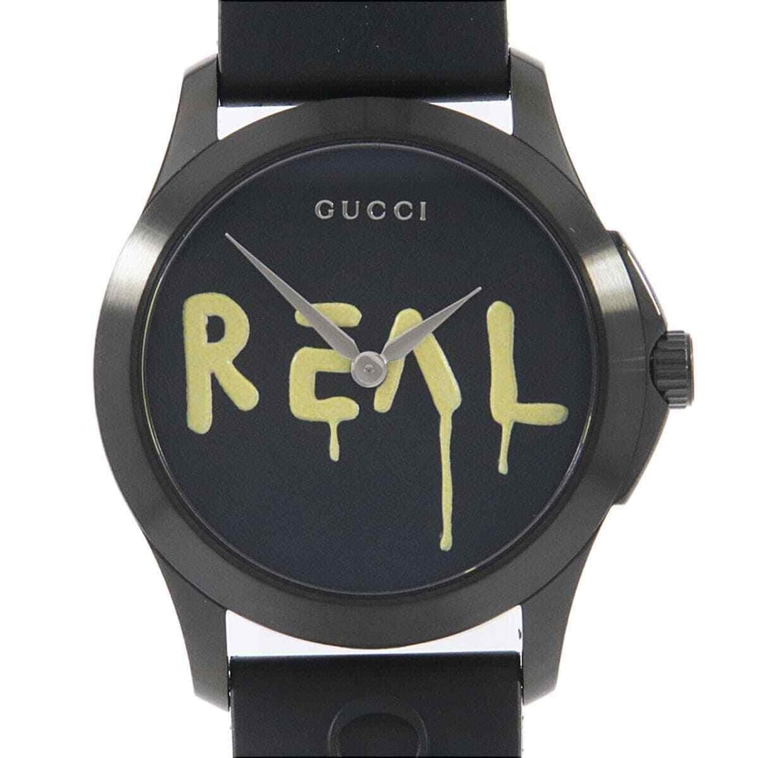 Gucci YA1264017 Quartz Analog Display Ladies Watch Pre-Owned: Gucci YA1264017 Quartz Analog Display Ladies Watch Pre-Owned Type: Wristwatch Brand: Gucci Model: YA1264017 Gender: Women's Size: Case diameter about 38mm Accessories: With genuine BOX Notices: Quartz