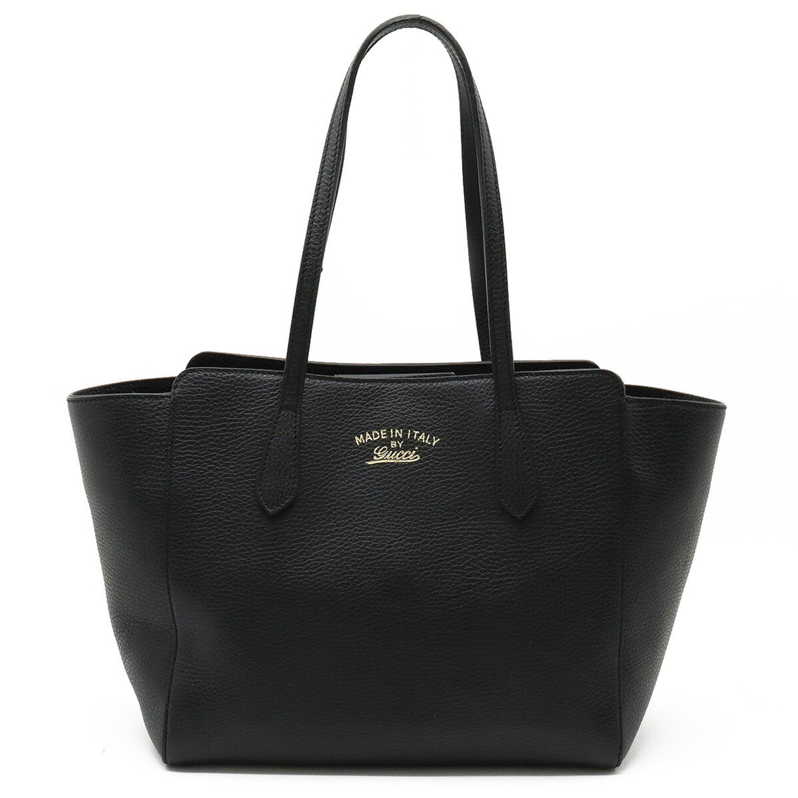 GUCCI Gucci swing tote bag shoulder leather black 354408 525040: GUCCI Gucci swing tote bag shoulder leather black 354408 525040 Brand: Gucci Line: Gucci Swing Type: Shoulder bag Tote bag Material: Leather Leather: Color: Black Gender: Women Size (HxWxD): 24cm x 42