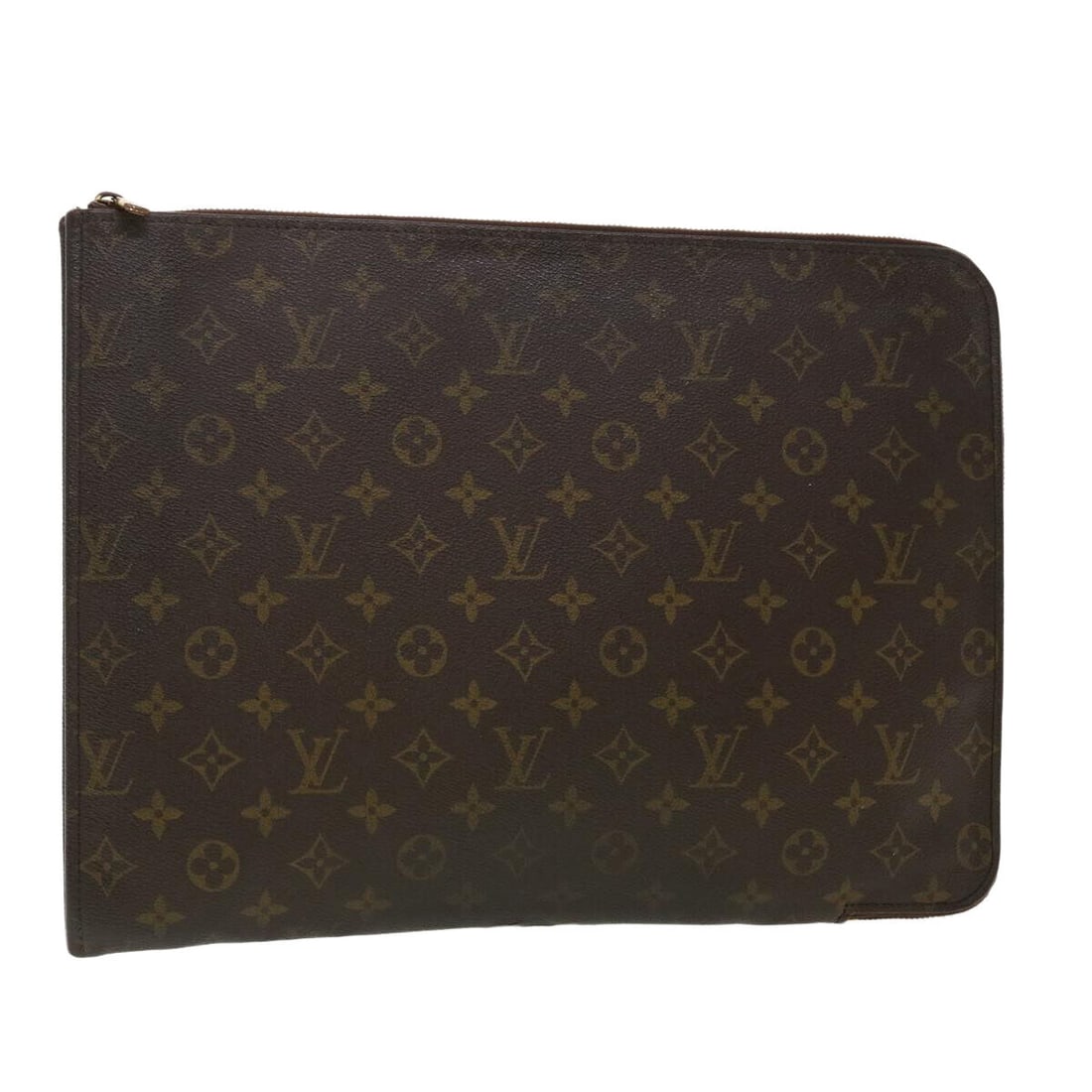LOUIS VUITTON Monogram Poche Document Briefcase M53400 LV: LOUIS VUITTON Monogram Poche Document Briefcase M53400 LV Style: Briefcase Material: Monogram Canvas Exterior Color: Monogram Bag Height: 11.0inch(Approx) / 28cm(Approx) Bag Depth: 0.8inch(Approx) / 2