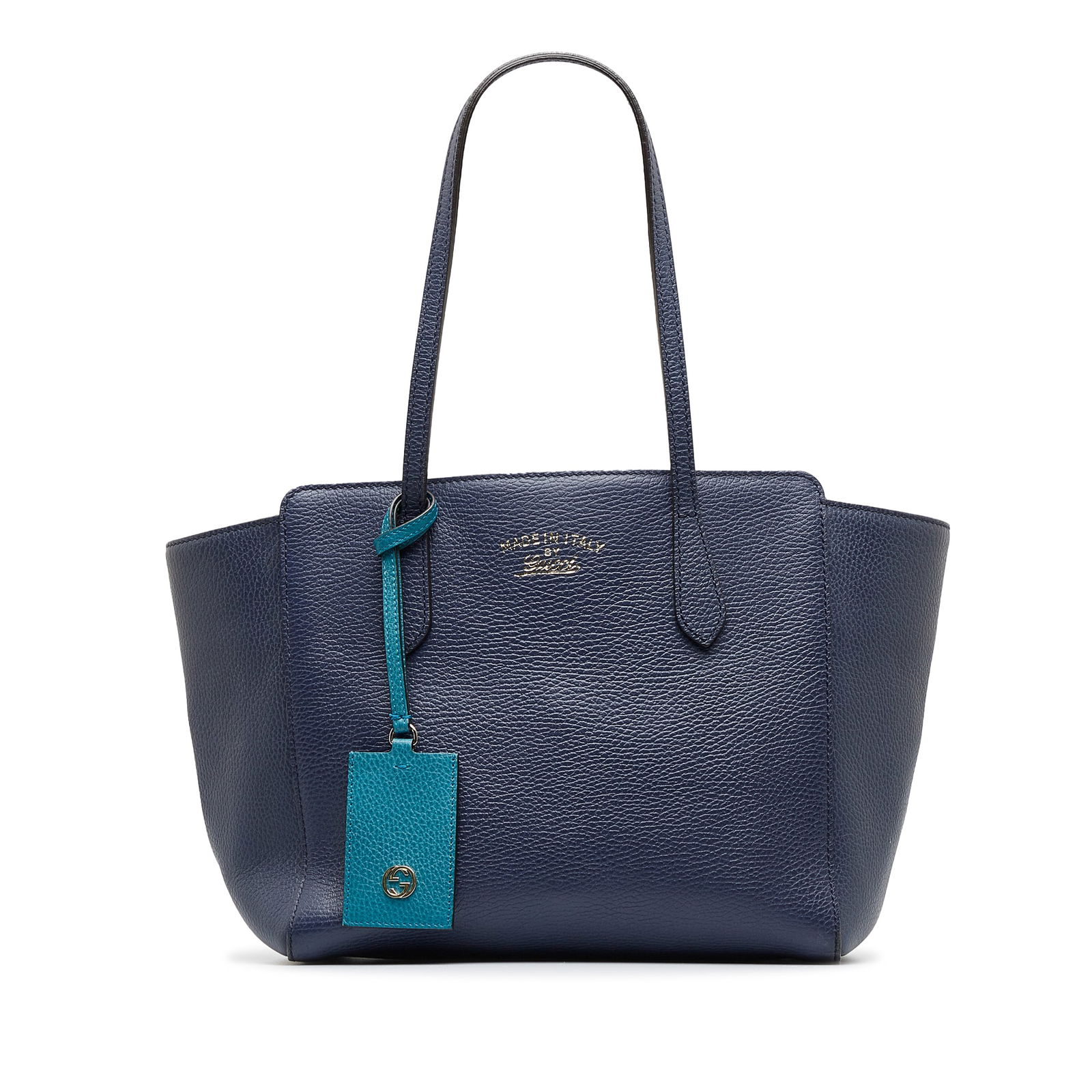 Gucci Small Swing: Gucci Small Swing The Small Swing tote bag features a leather body flat leather shoulder straps a top magnetic closure and interior zip and slip pockets. Brand: Gucci Model: Small Swing Origin: Italy