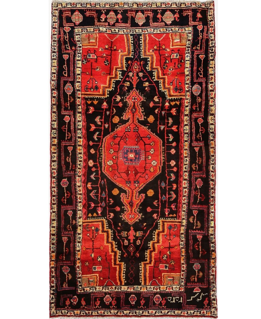 Hallway Entryway Oriental Rug 4X8 Handmade Tribal Vintage Farmhouse Decor Carpet: Hallway Entryway Oriental Rug 4X8 Handmade Tribal Vintage Farmhouse Decor Carpet Free continental US Shipping Type: Area Rug Size: 4"1 X 7"9 Color: Charcoal Red Pink Cream Blue Khaki Peach Orange etc