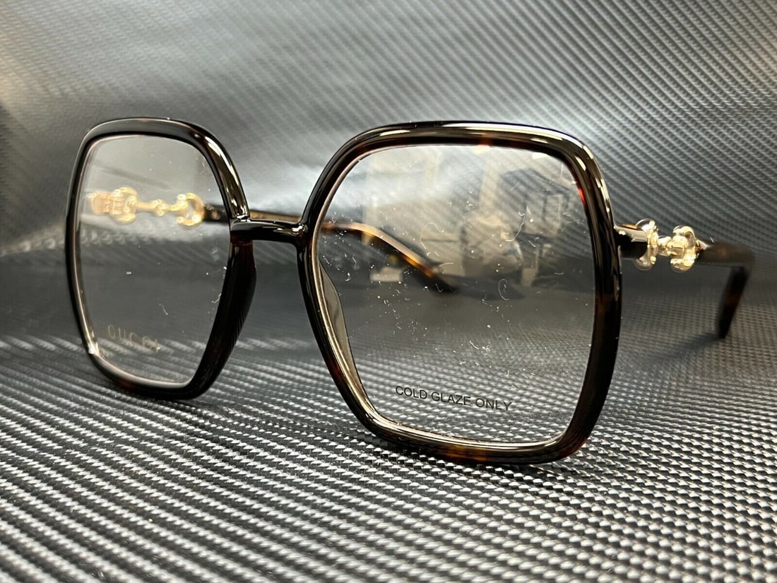 GUCCI GG0890O 002 Havana Square Womens 55 mm Eyeglasses: GUCCI GG0890O 002 Havana Square Womens 55 mm Eyeglasses Style: Square Type: Eyeglasses Frame Color: Beige New The BIDHAUS Guarantee: All items in this auction are guaranteed to be 100% authentic. At Y