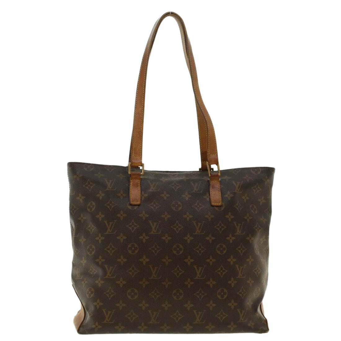LOUIS VUITTON Monogram Cabas Mezzo Tote Bag M51151 LV: LOUIS VUITTON Monogram Cabas Mezzo Tote Bag M51151 LV Style: Tote Bag Material: Monogram Canvas Exterior Color: Monogram Bag Height: 13.0inch(Approx) / 33cm(Approx) Bag Depth: 6.3inch(Approx) / 16cm(A