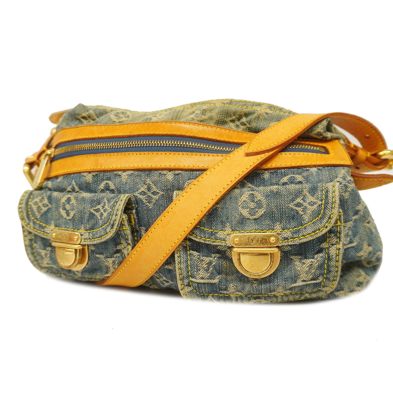 Louis Vuitton Monogram Denim Japanese Cruiser M45970 Auction 162593497 1 x