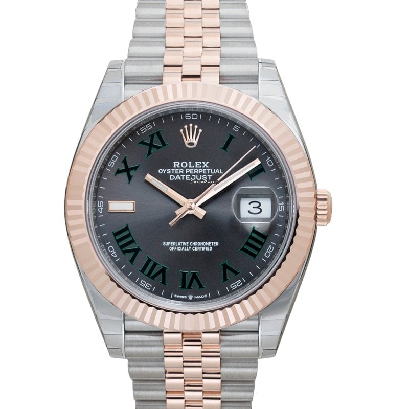 Rolex Datejust 41: Rolex Datejust 41 Brand: Rolex Model: Datejust 41 Dealer product code: 5798A Movement: Automatic Case material: Steel Bracelet material: Rose gold Year of production: Unknown Condition: New(Unworn wit