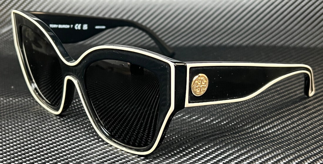 TORY BURCH TY7184U 192987 Black Grey Womens 54 mm Sunglasses: TORY BURCH TY7184U 192987 Black Grey Womens 54 mm Sunglasses Frame Color: Black Type: Sunglasses New The BIDHAUS Guarantee: All items in this auction are guaranteed to be 100% authentic. At Your Servi