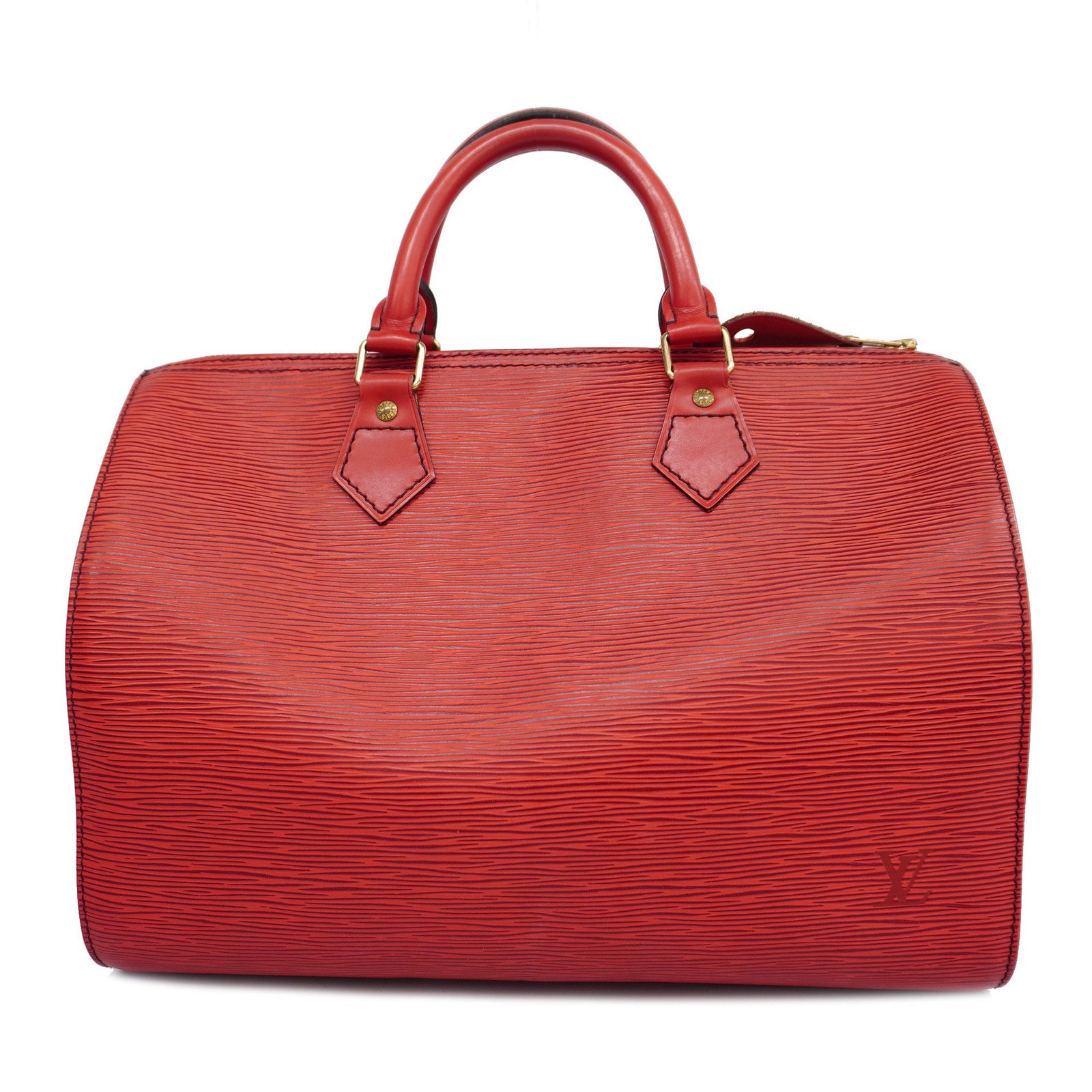 Louis Vuitton Handbag Epi Speedy 30 M43007 Castilian Red: Louis Vuitton Handbag Epi Speedy 30 M43007 Castilian Red Brand: Louis Vuitton Line: Epi Model: Speedy 30 M43007 Type: Handbag Color: Castilian red Hardware Color: Gold Closure: Zipper Inner Pocket: Op