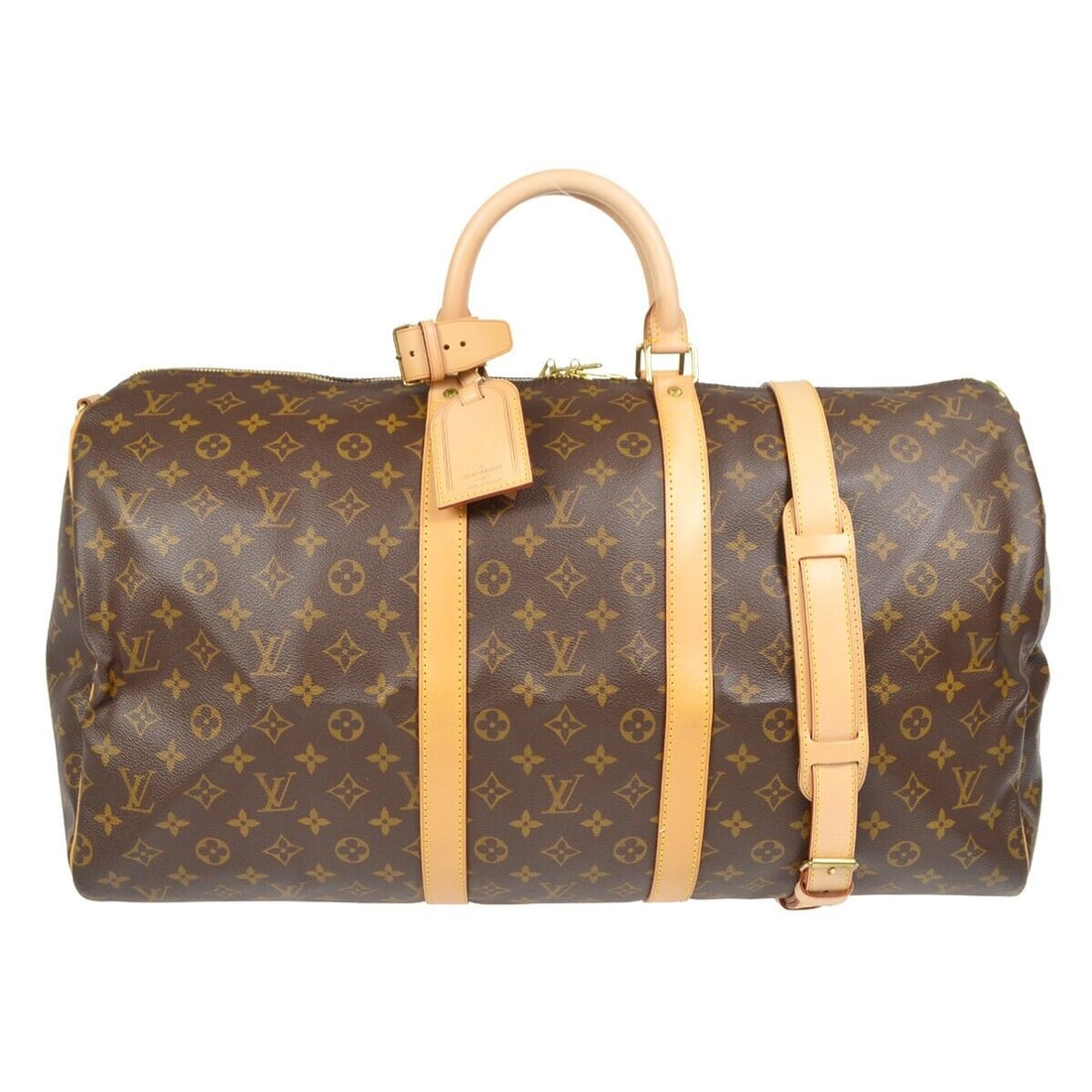 Louis Vuitton Keepall Bandouliere 55 Travel Handbag Monogram M41414 SP0979: Louis Vuitton Keepall Bandouliere 55 Travel Handbag Monogram M41414 SP0979 Bag Width: 21 in Bag Height: 12 in Closure: Zip Handle Style: Double Handles Size: Extra Large Bag Depth: 10 in Exterior Mate