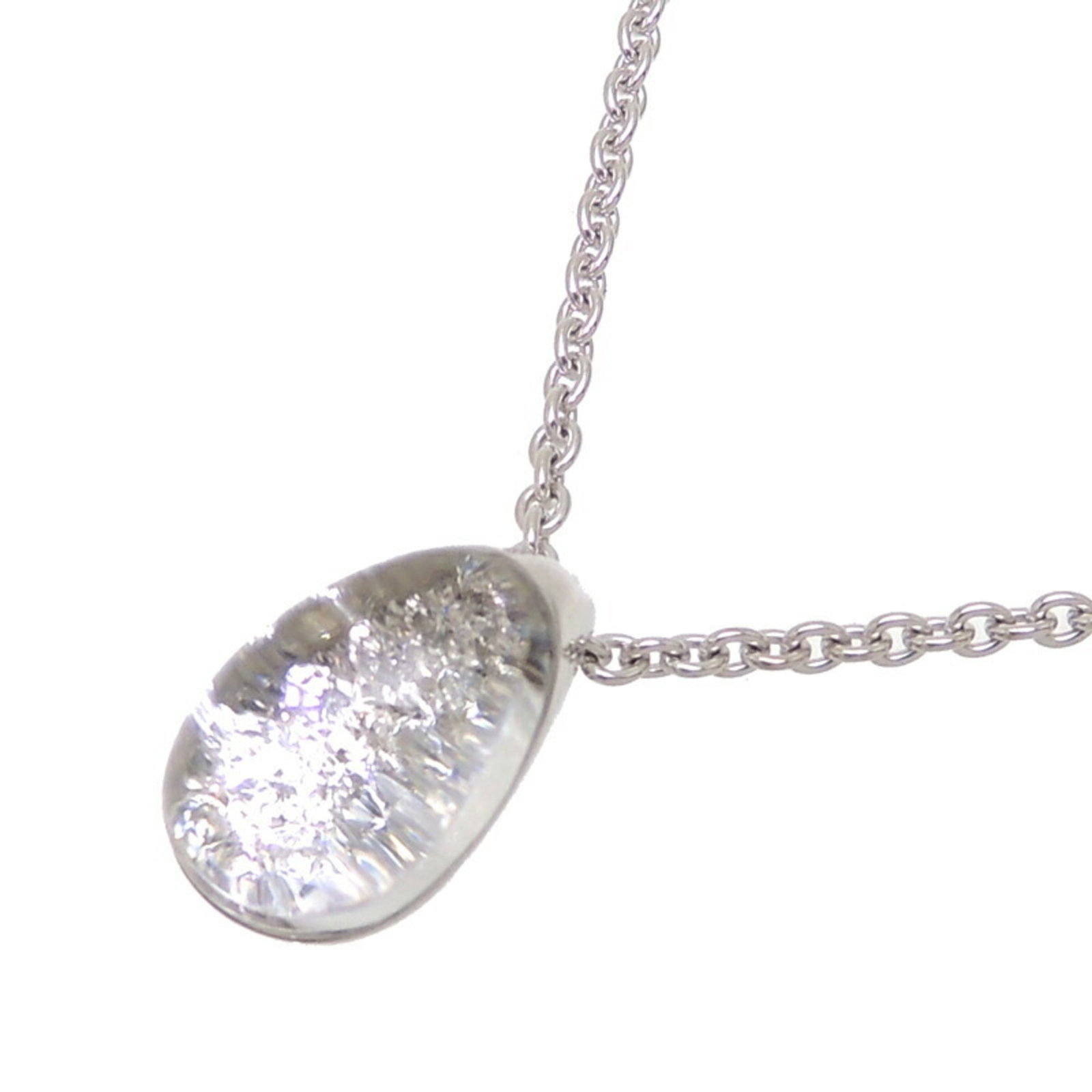 Cartier 750WG Mist Diamond Ladies Necklace 750 White Gold: Cartier 750WG Mist Diamond Ladies Necklace 750 White Gold Brand: Cartier Model: Mist diamond necklace Necklace Type: Pendant necklace Gender: Women Material: White gold Color: White Stone: Crystal Dia