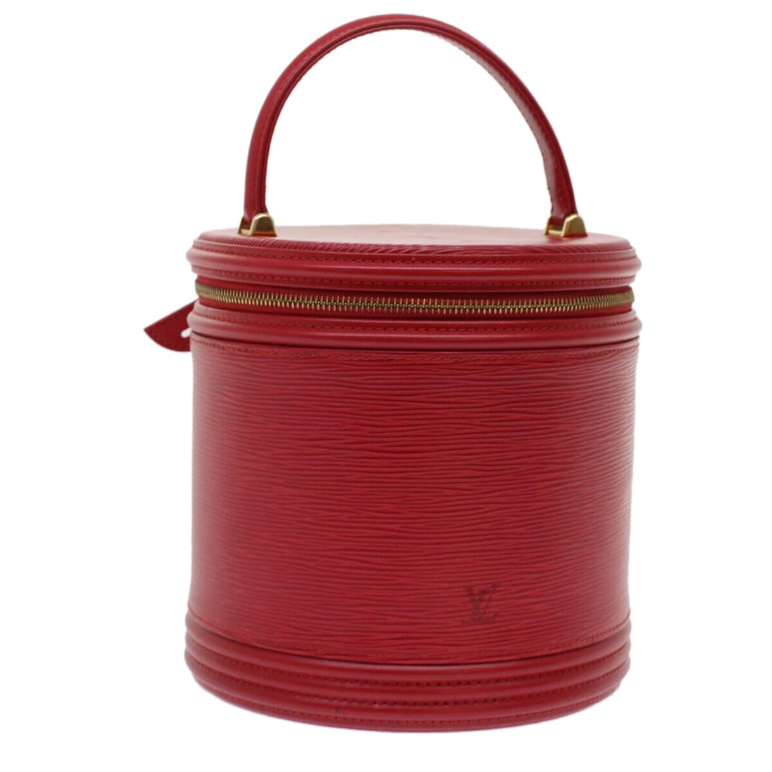 LOUIS VUITTON Epi Cannes Hand Bag Red M48037 LV: LOUIS VUITTON Epi Cannes Hand Bag Red M48037 LV Style: Hand Bag Material: Epi Leather Exterior Color: Red Bag Height: 7.5inch(Approx) / 19cm(Approx) Bag Depth: 7.1inch(Approx) / 18cm(Approx) Bag Lengt