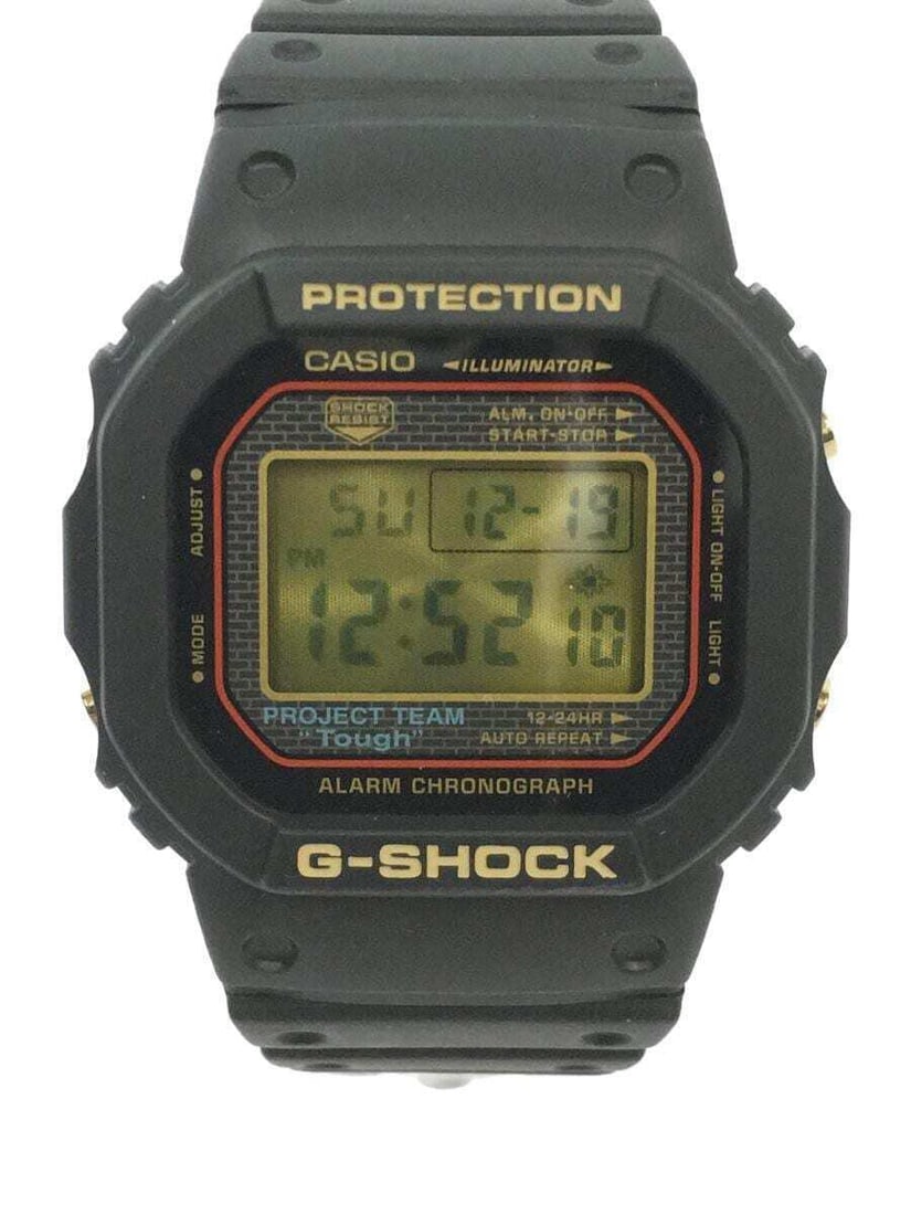 Casio Dw 5025sp 1jf Quartz G Shock Digital Black Stainless Mens Watch