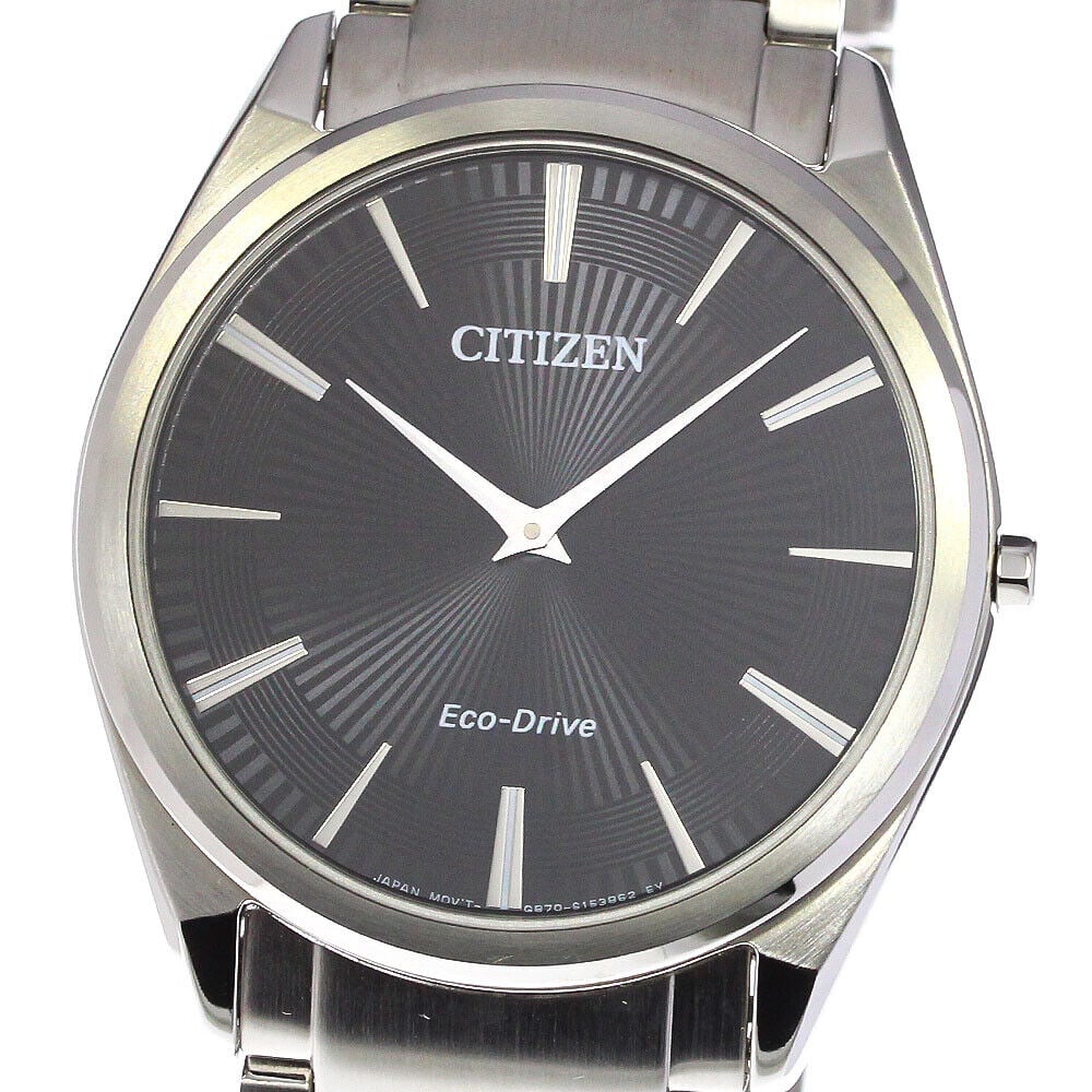 Citizen Ar3070 55e g872 S111722 Stiletto Eco Drive Mens Watch Pre Owned