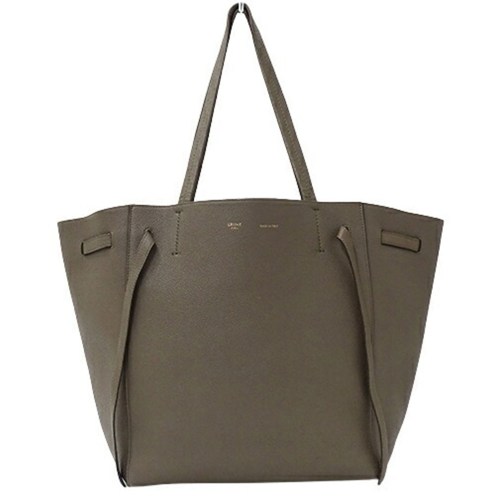 CELINE Bag Women's Shoulder Hippo Phantom Small Calf Leather Taupe Greige: CELINE Bag Women's Shoulder Hippo Phantom Small Calf Leather Taupe Greige Brand: Celine Type: Shoulder bag Tote bag Material: Leather Leather: Leather/Fur Type: Calfskin Gender: Women Size (HxWxD): 29