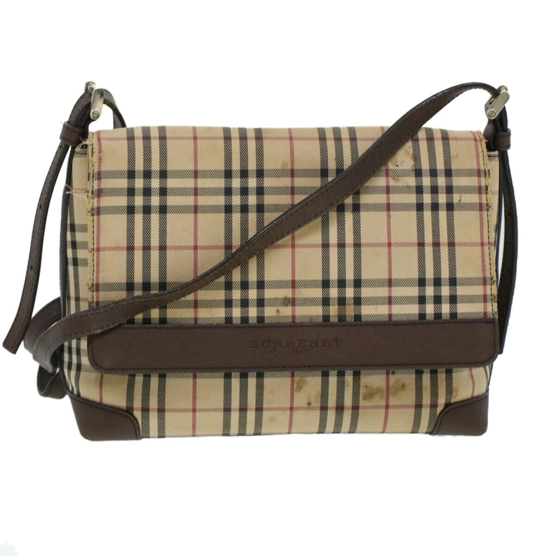 Burberrys Nova Check Shoulder Bag Canvas Beige Black Brown: Burberrys Nova Check Shoulder Bag Canvas Beige Black Brown Style: Shoulder Bag Material: Canvas Exterior Color: Beige / Black / Brown Bag Height: 6.7inch(Approx) / 17cm(Approx) Bag Depth: 3.5inch(Appr