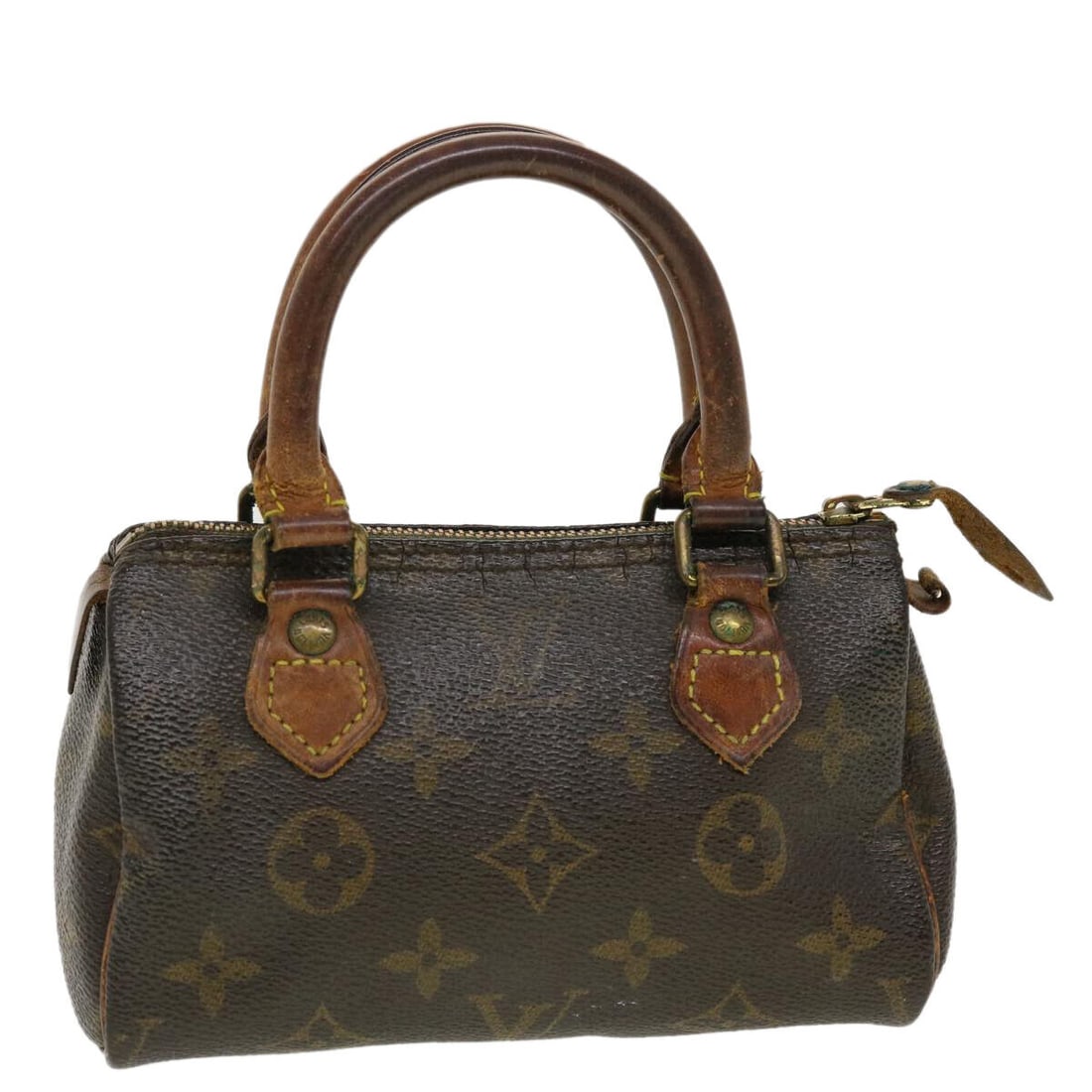 LOUIS VUITTON Monogram Mini Speedy Hand Bag Vintage M41534 LV: LOUIS VUITTON Monogram Mini Speedy Hand Bag Vintage M41534 LV Style: Hand Bag Material: Monogram Canvas Exterior Color: Monogram Bag Height: 4.3inch(Approx) / 11cm(Approx) Bag Depth: 2.8inch(Approx) /
