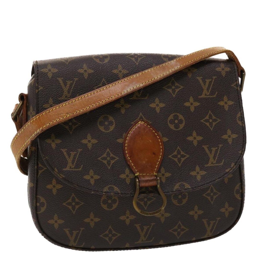 LOUIS VUITTON Monogram Saint Cloud GM Shoulder Bag M51242 LV: LOUIS VUITTON Monogram Saint Cloud GM Shoulder Bag M51242 LV Style: Shoulder Bag Material: Monogram Canvas Exterior Color: Monogram Bag Height: 7.9inch(Approx) / 20cm(Approx) Bag Depth: 2.4inch(Approx