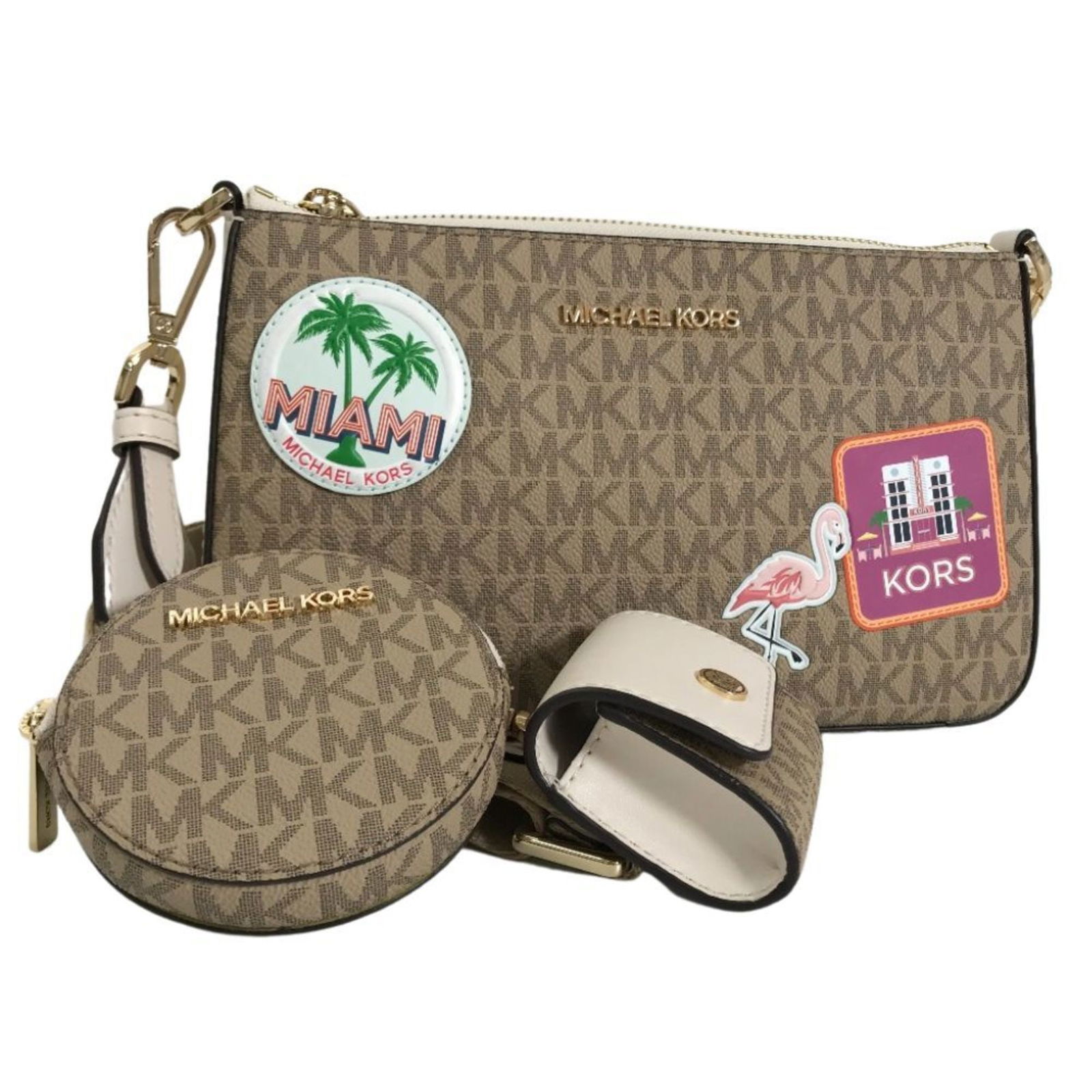 Michael Kors Shoulder Bag Crossbody With Tech Attach Small Mk