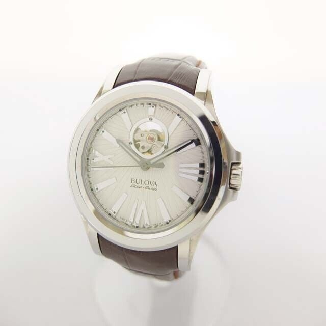 BULOVA Accu-Swiss Kirkwood 63A124 Mens Watch: BULOVA Accu-Swiss Kirkwood 63A124 Mens Watch Type: wristwatch Product name Bulova Accu-Swiss Model number 63A124 Movement automatic winding Product rank A rank size Arm circumference maximum approxima