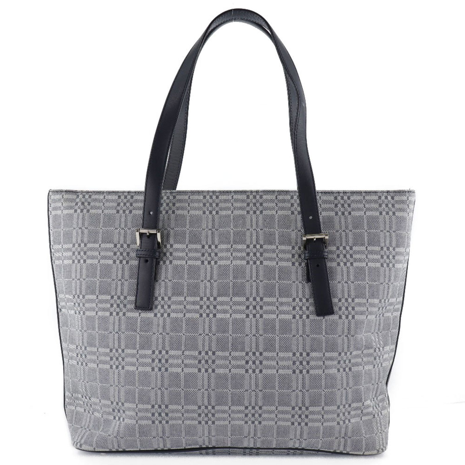BURBERRY Burberry cotton x leather gray unisex tote bag: BURBERRY Burberry cotton x leather gray unisex tote bag Brand: Burberry Country of Origin: United Kingdom Type: Tote bag Material: Cotton Cotton: Color: Gray Navy Closure: Zipper Inner Pocket: Open po