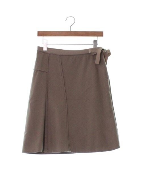 JIL SANDER Knee-length Skirt Beige 36(Approx. XS): JIL SANDER Knee-length Skirt Beige 36(Approx. XS) Color: Beige Size: 36(Approx. XS) "Size (Women's): 36 (XS rank) " Size Type: Regular Type: Knee length skirt Vintage: No Handmade: No None The BIDHAUS