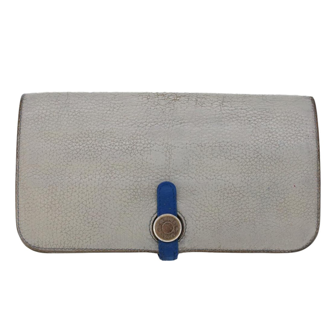 HERMES Wallet Leather 2Set Gray Black: HERMES Wallet Leather 2Set Gray Black Style: Wallet Material: Leather Color: Gray / Black Country Of Manufacture: France Type: Wallet Exterior Material: Leather C: Heavily Used The BIDHAUS Guarantee: