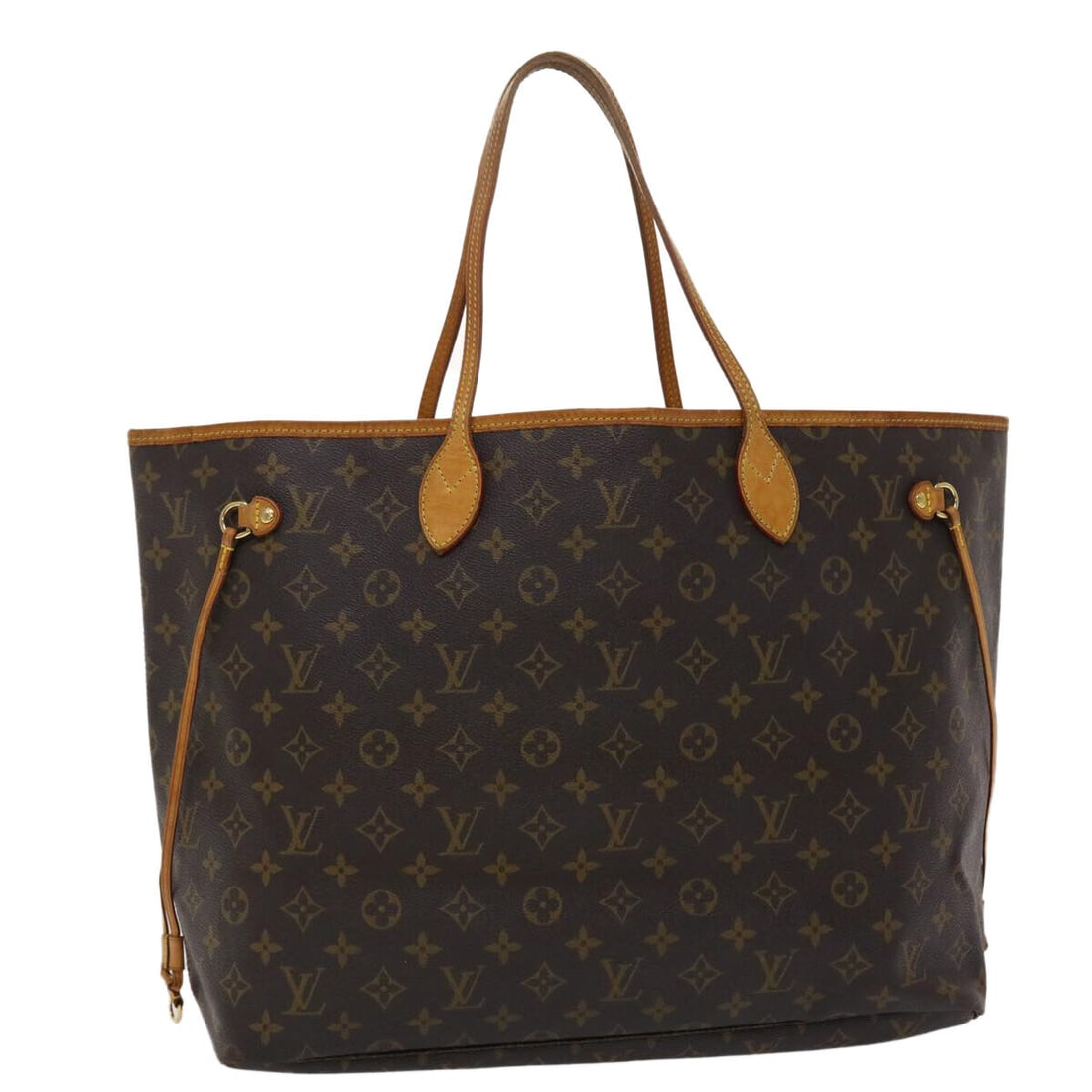 LOUIS VUITTON Monogram Neverfull GM Tote Bag M40157 LV: LOUIS VUITTON Monogram Neverfull GM Tote Bag M40157 LV Style: Tote Bag Material: Monogram Canvas Exterior Color: Monogram Bag Height: 13.0inch(Approx) / 33cm(Approx) Bag Depth: 7.5inch(Approx) / 19cm(