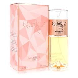 Quartz Rose Eau De Parfum Spray By Molyneux: Quartz Rose Eau De Parfum Spray By Molyneux Quartz Rose Perfume by Molyneux, Released in 2018, quartz rose is a tempting fruity, floral fragrance for women. The fruity opening features notes of almond