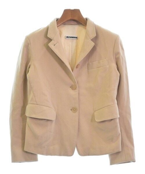 JIL SANDER Casual Jacket Beige 34(Approx. XXS): JIL SANDER Casual Jacket Beige 34(Approx. XXS) Style: Basic Jacket Color: Beige "Size (Women's): 34 (XXS rank) " Size Type: Regular Type: Casual jacket B: Reasonable Wear and Tear The BIDHAUS Guarante
