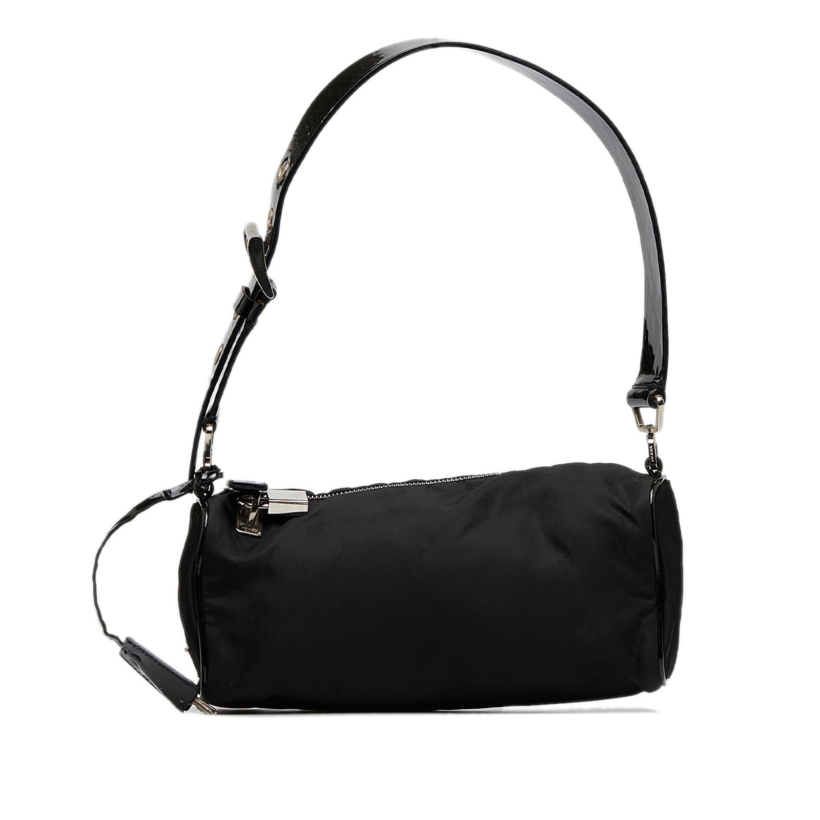 Prada Tessuto Shoulder Bag: Prada Tessuto Shoulder Bag This shoulder bag features a nylon body a flat shoulder strap a top zip closure and an interior zip pocket. Brand: Prada Model: Tessuto Shoulder Bag Origin: Italy Category: 