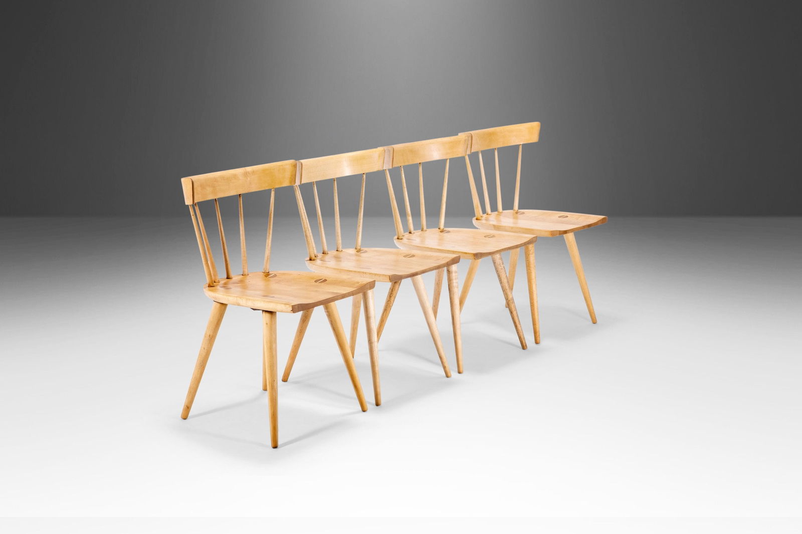 Set of Four (4) Model 1531 Dining Chairs by Paul McCobb for Planner Group & Winchendon Furniture: Set of Four (4) Model 1531 Dining Chairs by Paul McCobb for Planner Group & Winchendon Furniture USA c. 1950s Set of Four (4) Model 1531 Dining Chairs by Paul McCobb for Planner Group & Winchendon Fur