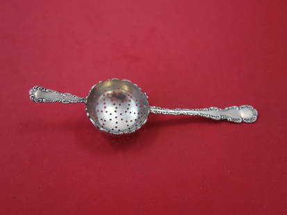 Louis XV By Whiting Sterling Silver Tea Strainer 7": Louis XV By Whiting Sterling Silver Tea Strainer 7" Maker: Whiting Manufacturing Company Composition: Sterling Silver Age: 1850-1899 Type: Tea Strainer Louis xv by whiting sterling silver tea strainer